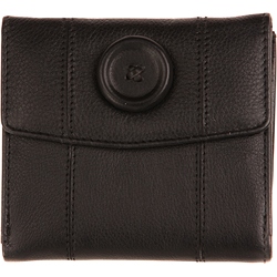 Buttons Small Leather Wallet