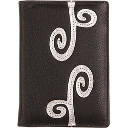 Mala Leather Tizzy Leather Passport Cover