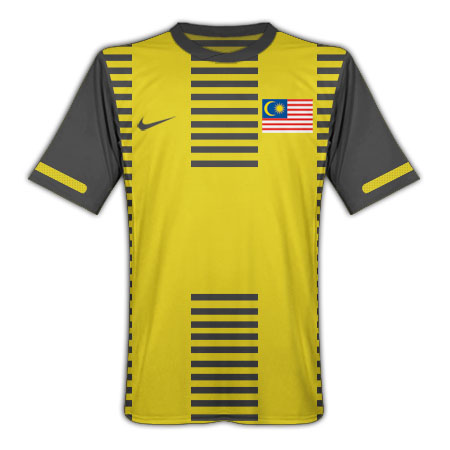 Malaysia Nike 2011-12 Malaysia Nike Asian Cup Home Shirt