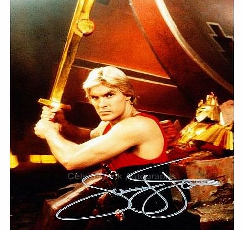 Male Movie Star Autographs SAM J. JONES as Flash Gordon - Flash Gordon GENUINE AUTOGRAPH