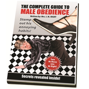 Male Obedience Blank Book