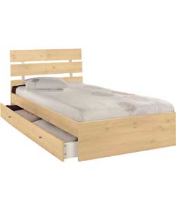 Malibu Maple Single Bed - Frame Only
