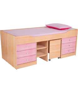 Rose Mid Sleeper with Dilly Mattress