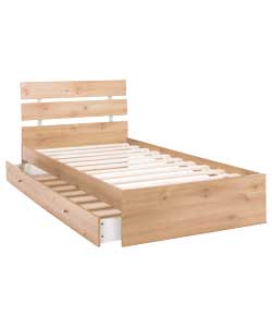 Single Beech Bed Frame Only