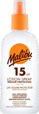 Malibu, 2102[^]0107472 Sun Lotion Spray SPF15
