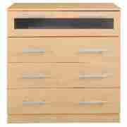 Malmo 4 Drawer Chest, Maple