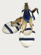maloles shoes blue stripe
