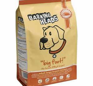 MALTBYS 24kg Dog food Barking Heads Dog Adult Big Foot Tender Loving Care (2 x 12kg)