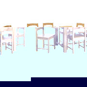 Malvern Wooden Dining Table, Antique Effect