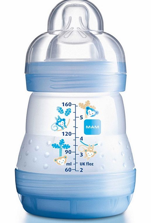 MAM Anti Colic 160ml Bottle Blue