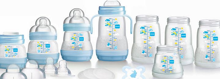 Mam Anti-Colic Bottle Small Starter Set Boys