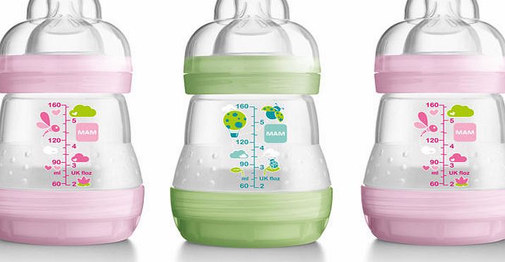 Mam Self Sterilising Anti-Colic Bottle 3 Pack