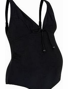 Mamalicious Maternity Mamalicious Black Halterneck Swimsuit 3181353