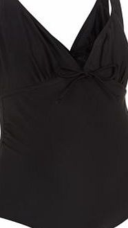 Mamalicious Maternity Mamalicious Black Halterneck Swimsuit 3459452