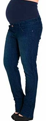 Mamalicious Washed Slim Jeans - Size 28/32