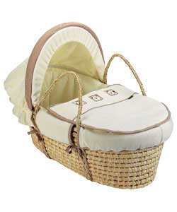 Mamas and Papas Barnaby Bear Moses Basket
