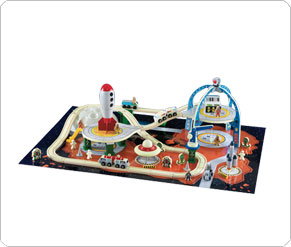 Mamas and Papas Glow in the Dark Space Rail Set