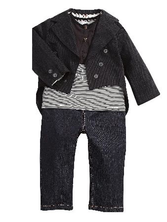 MAMAS AND PAPAS Mamas Papas 3 Piece Tux Set