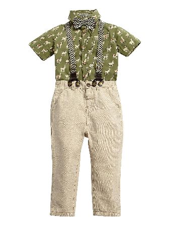 MAMAS AND PAPAS Mamas Papas Limited Edition Boys 3 Piece Set