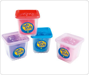 Mamas and Papas Soft Stuff Tubs - Glitter and Pearlised