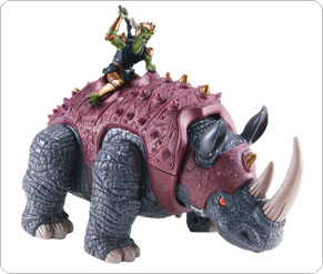 Stomping Battle Rhino