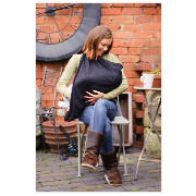 Breast Feed Scarf Black