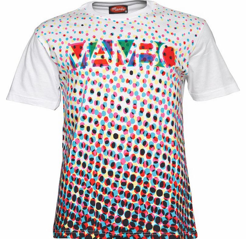 Mambo Mens DW Tonal Bright T-Shirt Multi