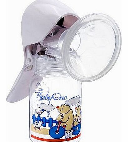 Mammoth Supplements PUMP FOR BREAST - Manual Breast Feeding Pump   24 FREE BREAST PADS