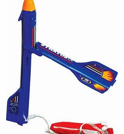 Mammoth XT Supplements PULL-BACK ROCKET PARACHUTE - Launch the rocket - Parachute opens and glides down to earth