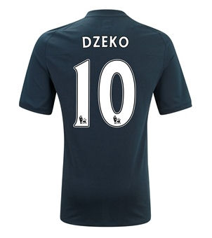 Man City Umbro 2010-11 Manchester City Umbro Away Shirt (Dzeko