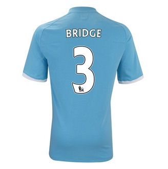 Man City Umbro 2010-11 Manchester City Umbro Home Shirt (Bridge