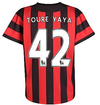 Man City Umbro 2011-12 Manchester City Umbro Away Shirt (Toure
