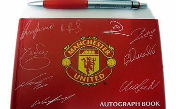  Manchester United FC Autograph & Pen Set