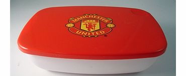 Man Utd Accessories  Manchester United FC Crest Lunch Box
