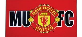 Man Utd Accessories  Manchester United FC Flag (322)