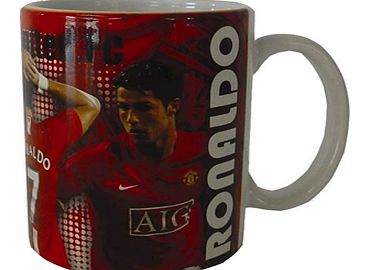 Man Utd Accessories  Manchester United FC Player Ronaldo Mug
