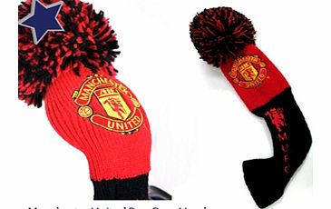 Man Utd Accessories  Manchester United FC Pom Pom Head Cover