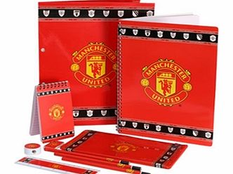 Manchester United FC Stationery Set 10 Pack