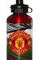 Man Utd Accessories  Manchester United FC Water Bottle 500ml Aluminium