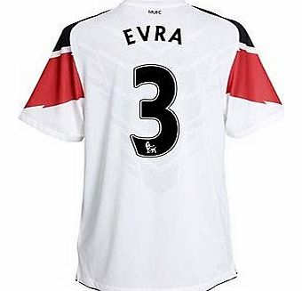Nike 2010-11 Man Utd Nike Away Shirt (Evra 3) - Kids