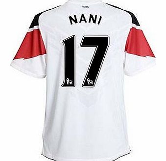 Nike 2010-11 Man Utd Nike Away Shirt (Nani 17) - Kids