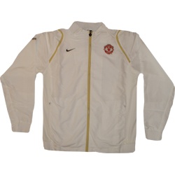 Man Utd Nike 06-07 Man Utd Warmup Jacket (white)