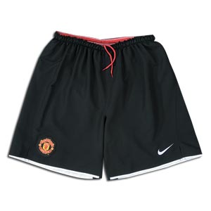 Nike 07-08 Man Utd away shorts - Kids