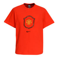 Man Utd Nike 07-08 Man Utd Graphic Tee (Red)
