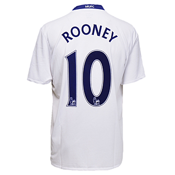 Man Utd Nike 08-09 Man Utd away (Rooney 10)