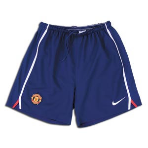Nike 08-09 Man Utd away shorts - Kids