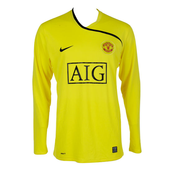 Man Utd Nike 08-09 Man Utd GK Home Shirt