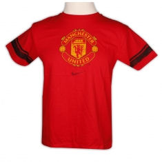 Man Utd Nike 08-09 Man Utd Graphic Tee (red)