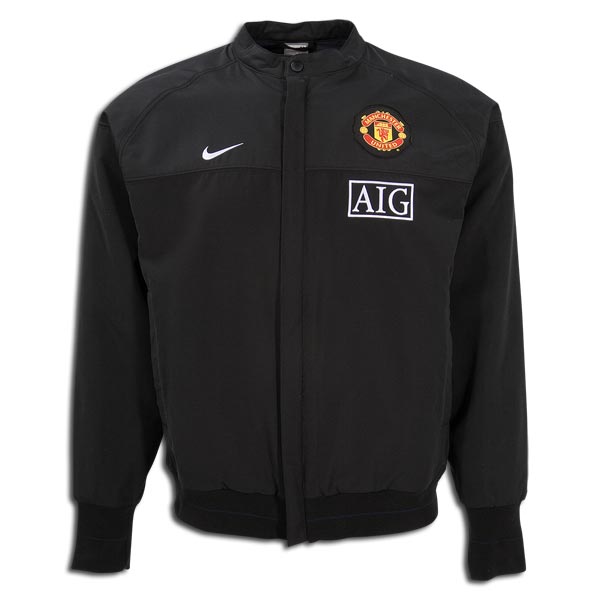 Man Utd Nike 08-09 Man Utd Lineup Jacket (black)