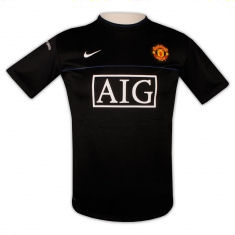 Man Utd Nike 08-09 Man Utd Training Jersey (black)